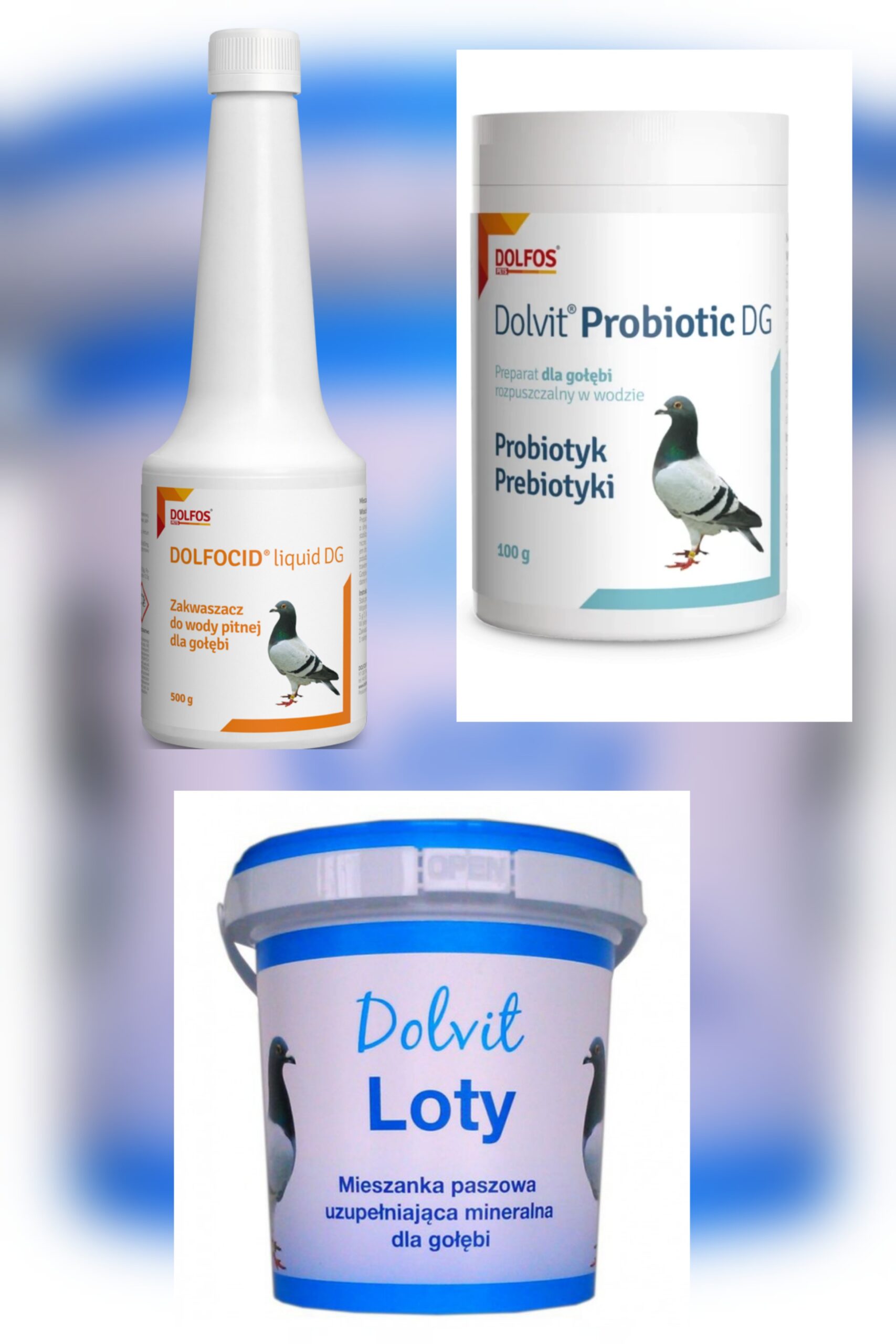 Pakiet Mistrzowski Lot (Loty + Probiotic + DOLFOCID)